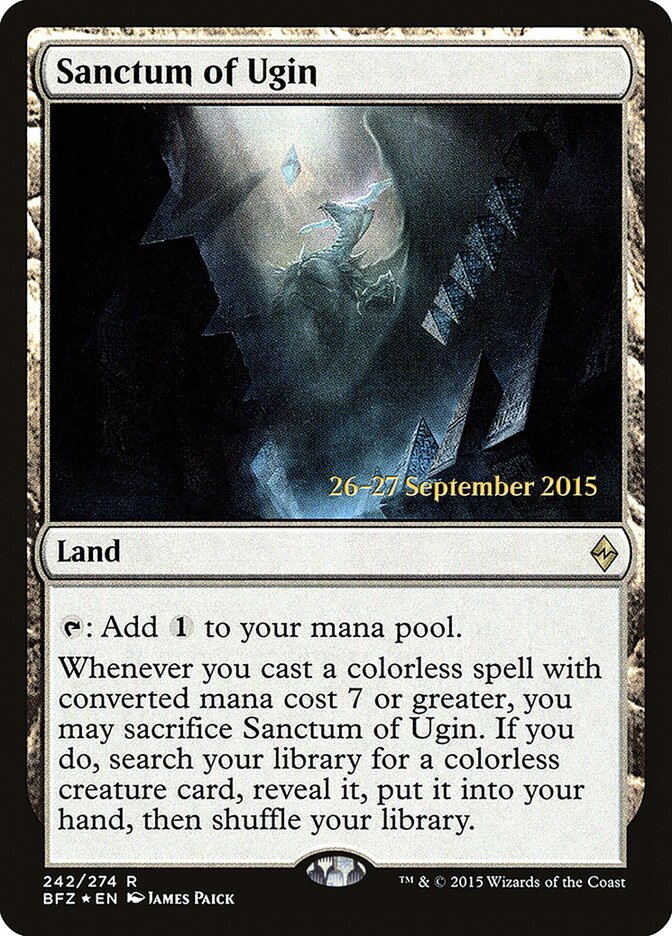Sanctum of Ugin (242s) - Battle for Zendikar Promos (PBFZ)