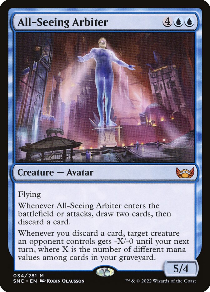 All-Seeing Arbiter (34) - Streets of New Capenna (SNC)