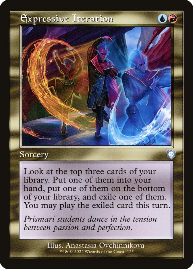 Expressive Iteration (125) - The Brothers' War Commander (BRC)