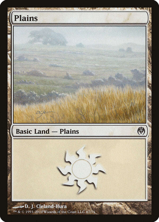 Plains (67) - Duel Decks: Phyrexia vs. the Coalition (DDE)