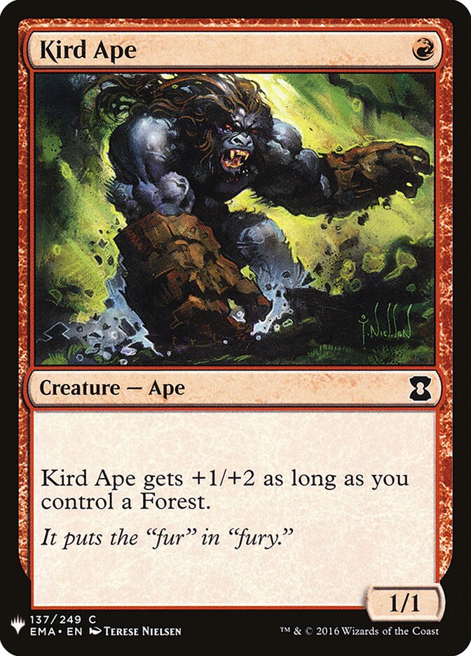 Kird Ape (EMA-137) - The List (PLST)