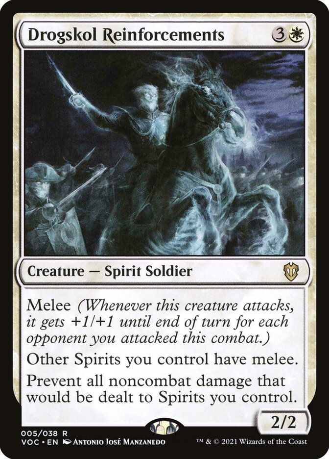 Drogskol Reinforcements (5) - Crimson Vow Commander (VOC)