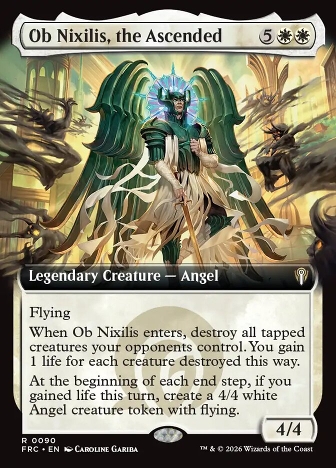 Ob Nixilis, the Ascended (90) - Reality Fracture Commander (FRC)