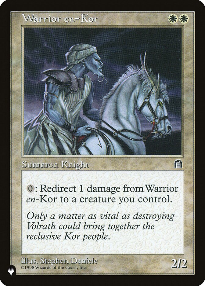 Warrior en-Kor (STH-23) - The List (PLST)