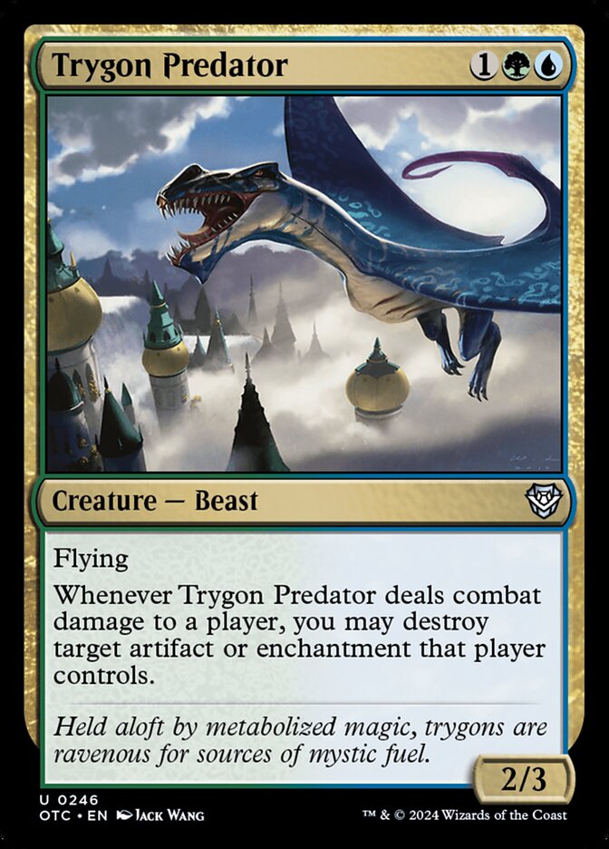Trygon Predator (246) - Outlaws of Thunder Junction Commander (OTC)