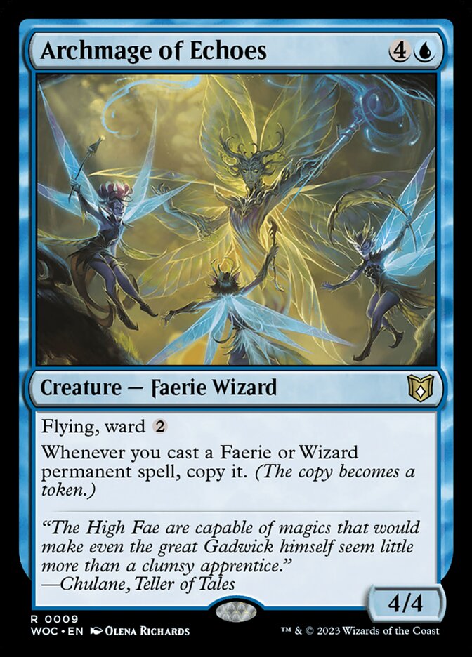 Archmage of Echoes (9) - Wilds of Eldraine Commander (WOC)
