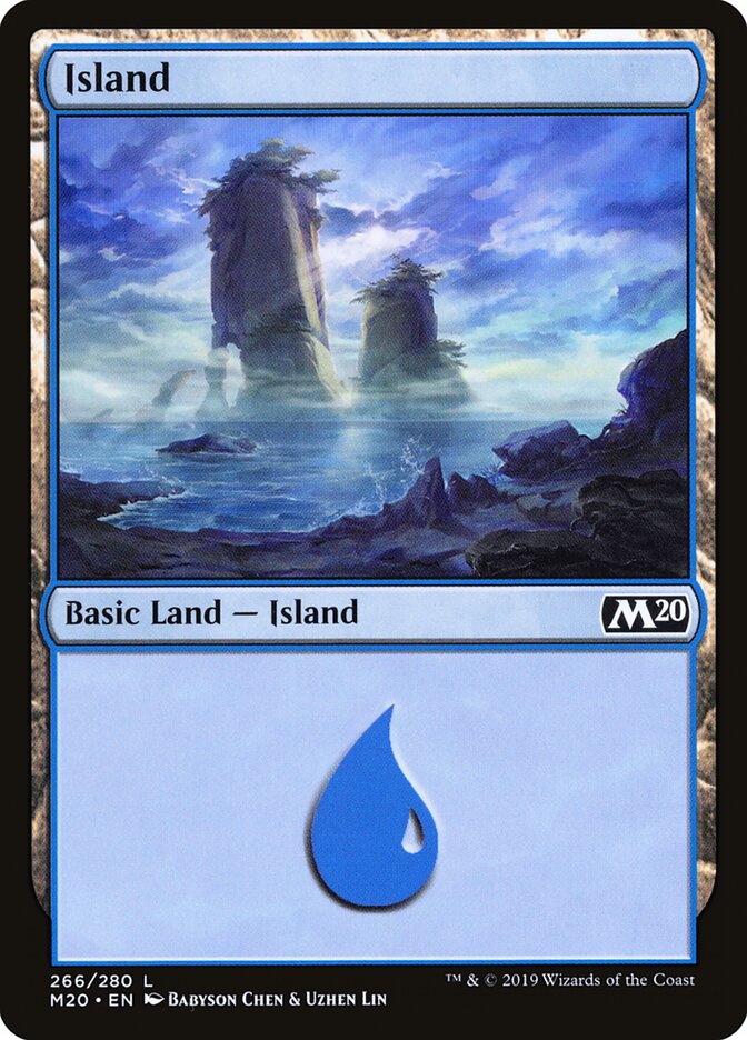 Island (266) - Core Set 2020 (M20)