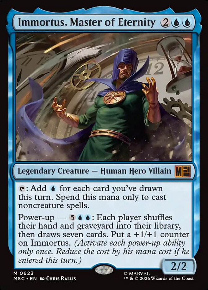 Immortus, Master of Eternity (623) - Marvel Super Heroes Commander (MSC)