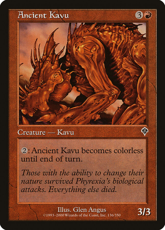 Ancient Kavu (136) - Invasion (INV)