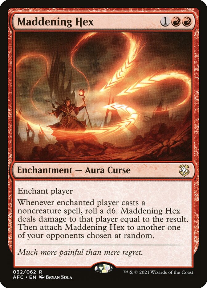 Maddening Hex (32) - Forgotten Realms Commander (AFC)