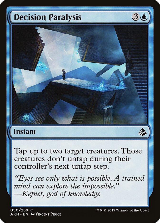 Decision Paralysis (50) - Amonkhet (AKH)