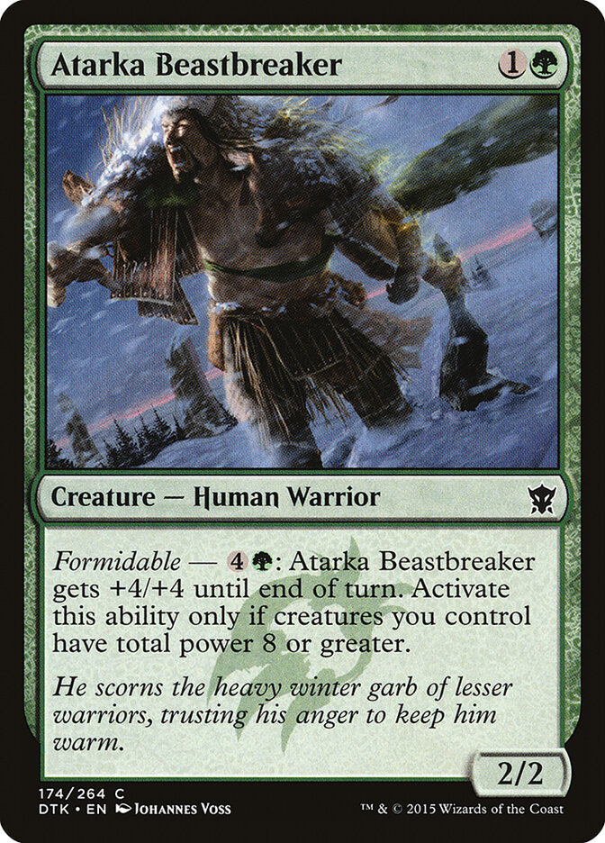 Atarka Beastbreaker (174) - Dragons of Tarkir (DTK)