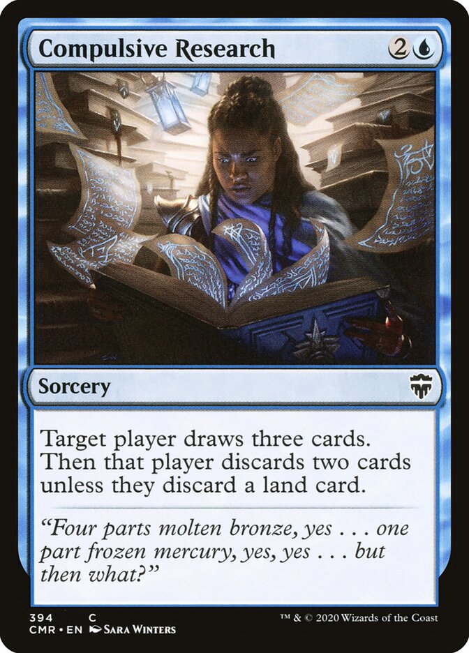 Compulsive Research (394) - Commander Legends (CMR)