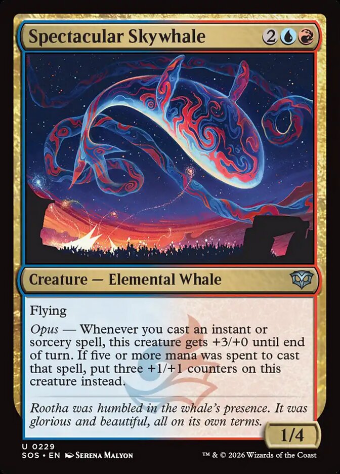 Spectacular Skywhale (229) - Secrets of Strixhaven (SOS)