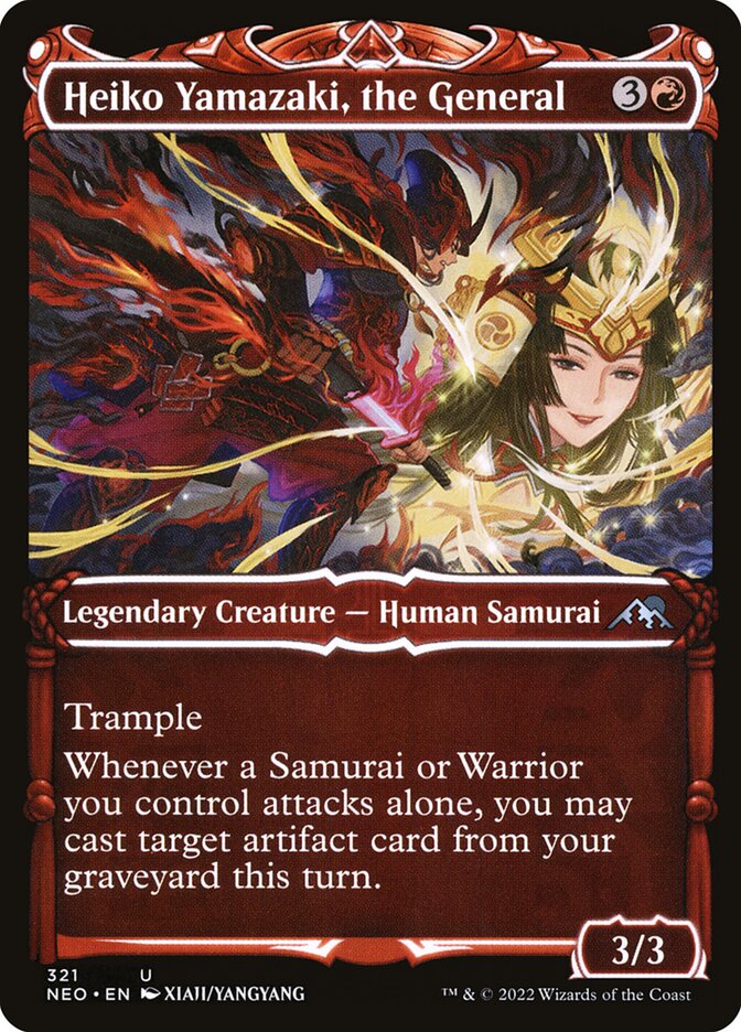 Heiko Yamazaki, the General (321) - Kamigawa: Neon Dynasty (NEO)