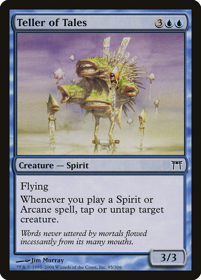 Teller of Tales (95) - Champions of Kamigawa (CHK)