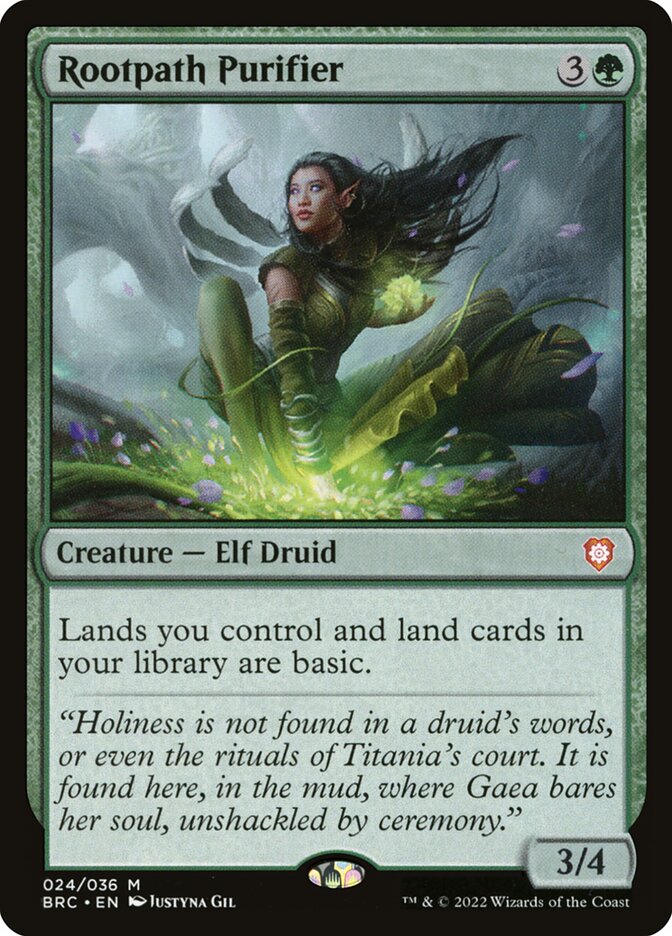 Rootpath Purifier (24) - The Brothers' War Commander (BRC)