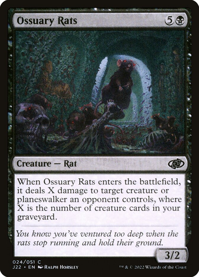 Ossuary Rats (24) - Jumpstart 2022 (J22)