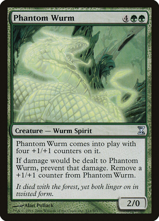 Phantom Wurm (211) - Time Spiral (TSP)