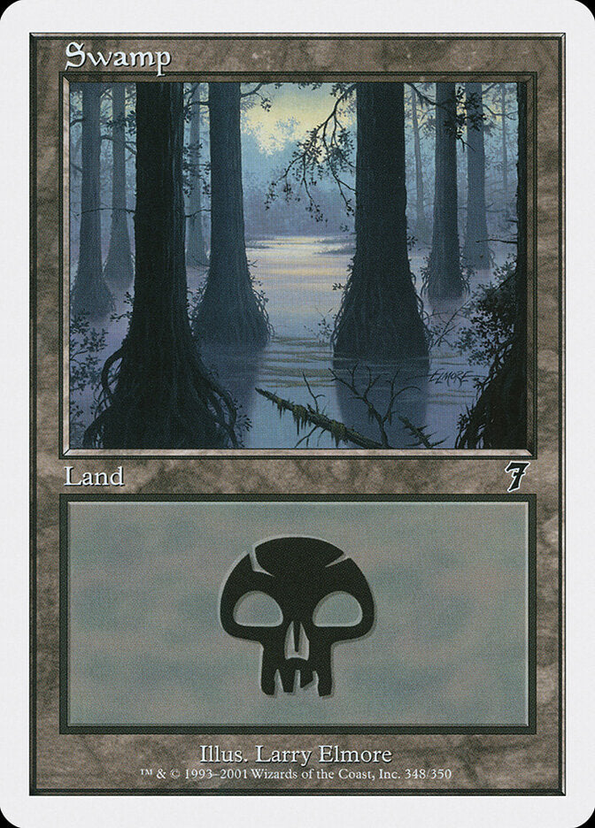 Swamp (348) - Seventh Edition (7ED)