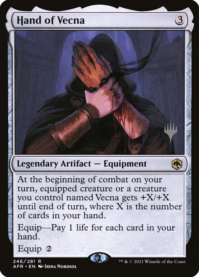 Hand of Vecna (246p) - Adventures in the Forgotten Realms Promos (PAFR)