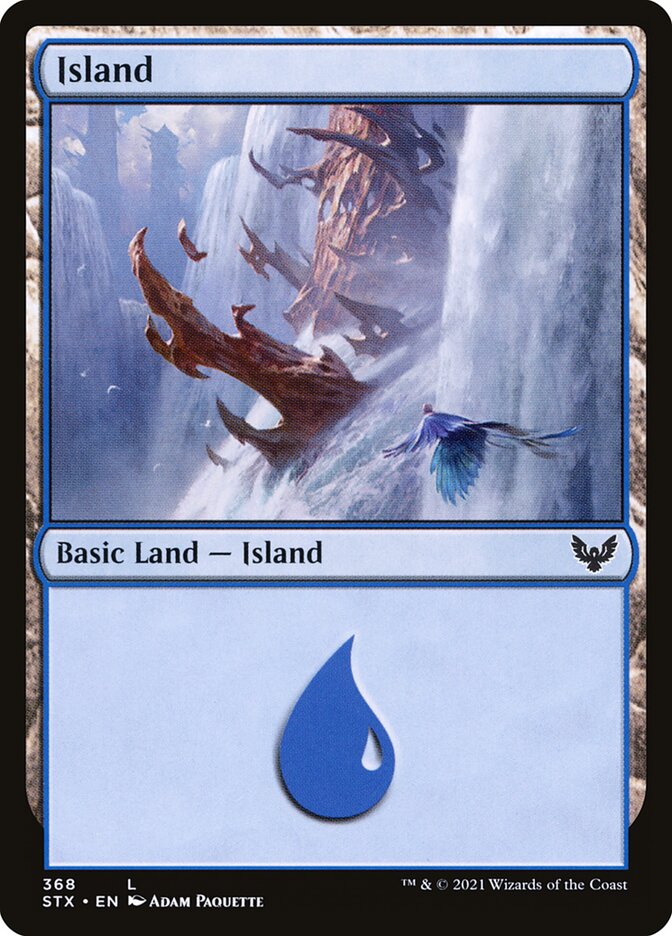 Island (368) - Strixhaven: School of Mages (STX)