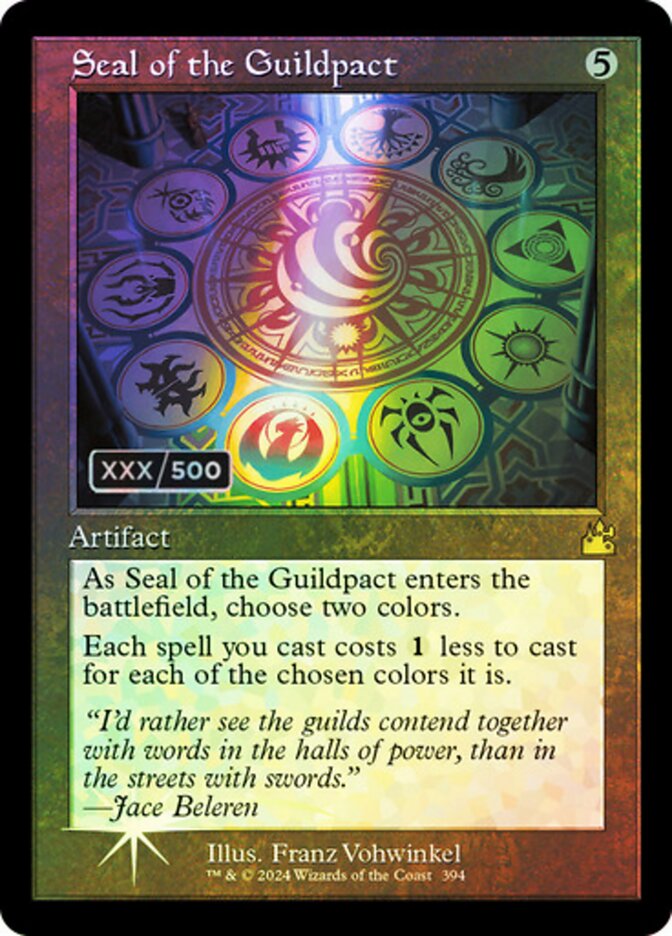 Seal of the Guildpact (394z) - Ravnica Remastered (RVR)
