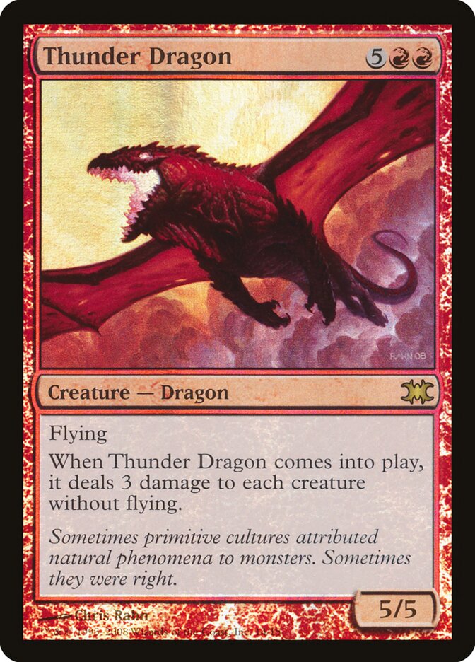 Thunder Dragon (14) - From the Vault: Dragons (DRB)