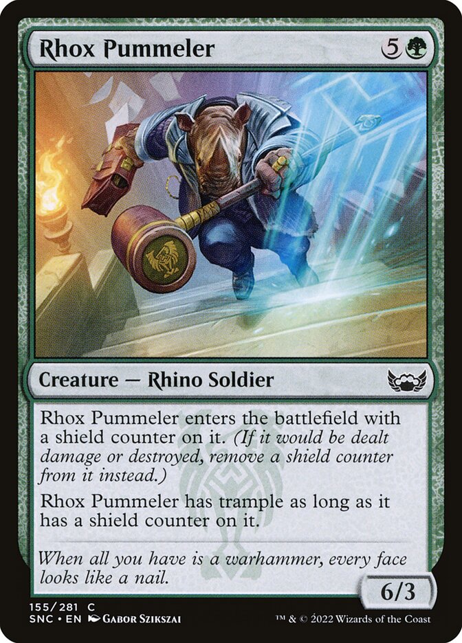 Rhox Pummeler (155) - Streets of New Capenna (SNC)
