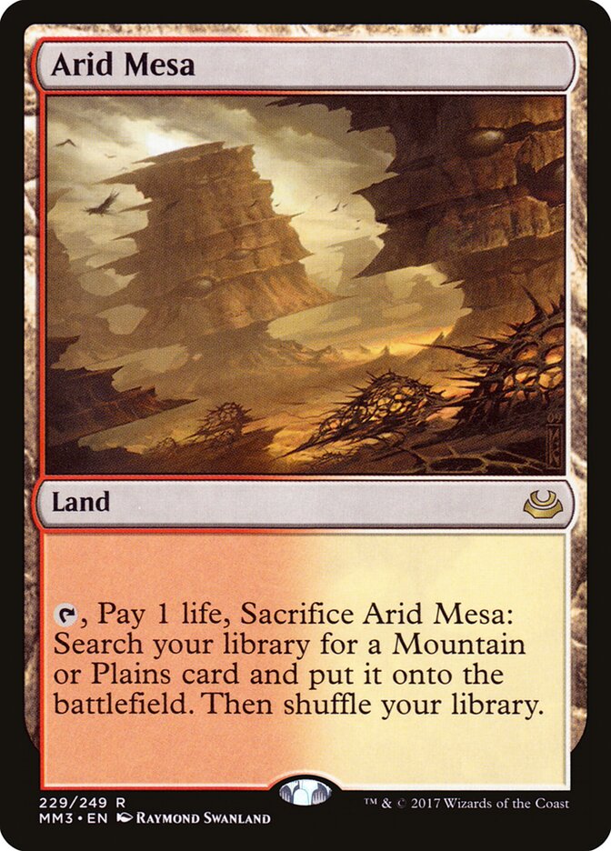 Arid Mesa (229) - Modern Masters 2017 (MM3)