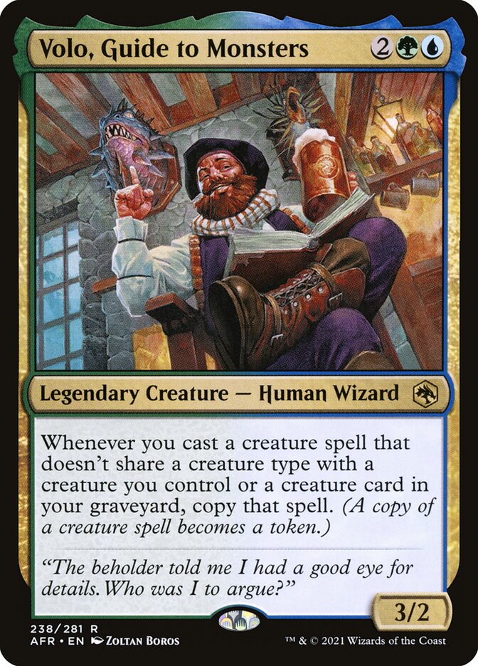 Volo, Guide to Monsters (238) - Adventures in the Forgotten Realms (AFR)