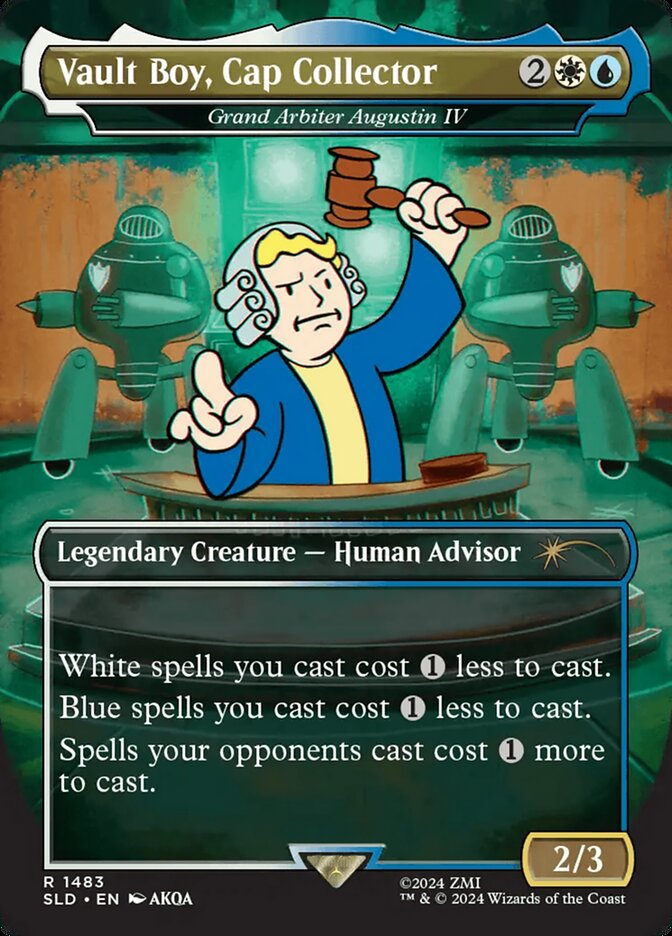 Vault Boy, Cap Collector - Grand Arbiter Augustin IV (1483) - Secret Lair Drop (SLD)