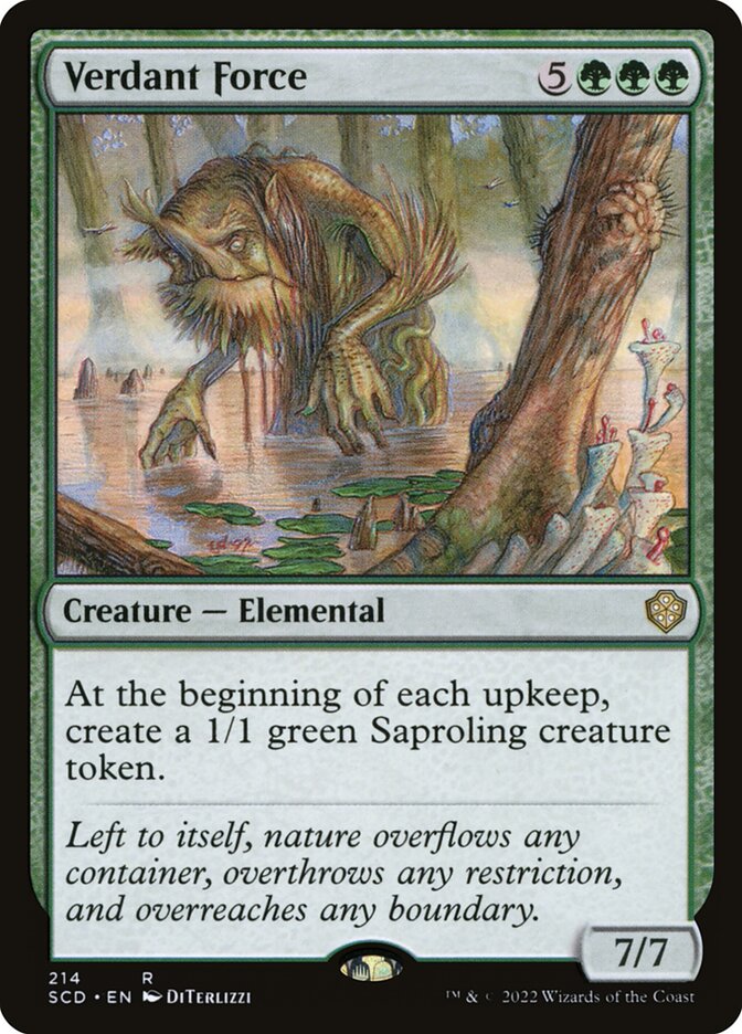 Verdant Force (214) - Starter Commander Decks (SCD)