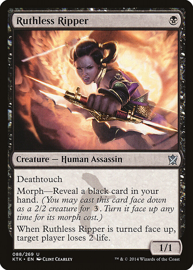 Ruthless Ripper (88) - Khans of Tarkir (KTK)