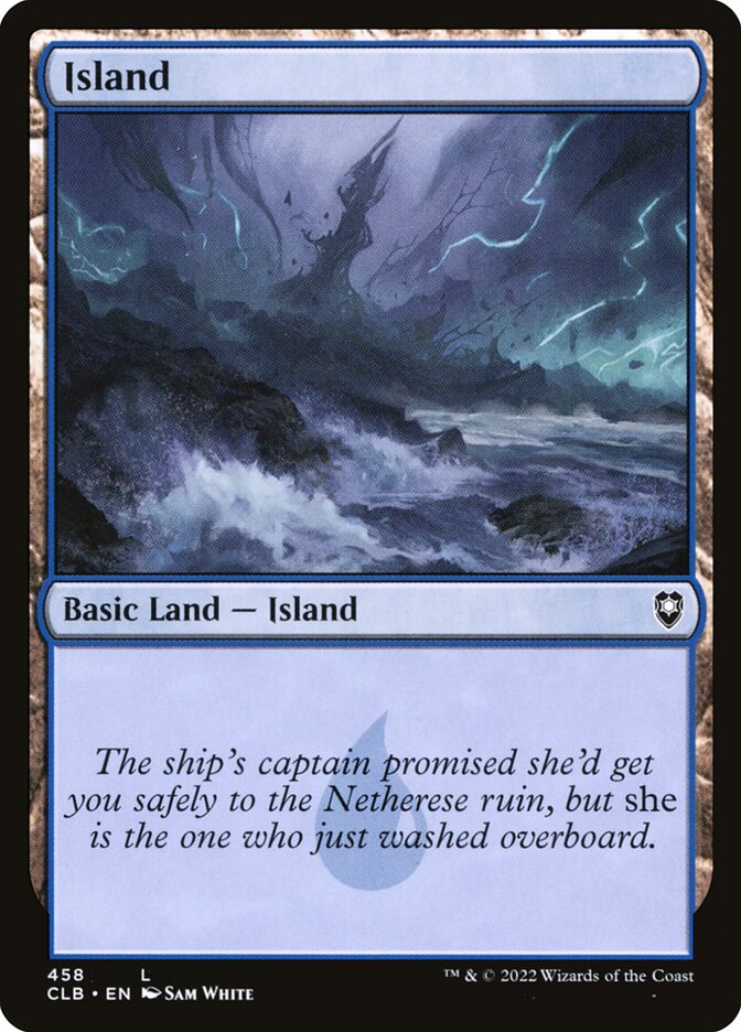 Island (458) - Commander Legends: Battle for Baldur's Gate (CLB)