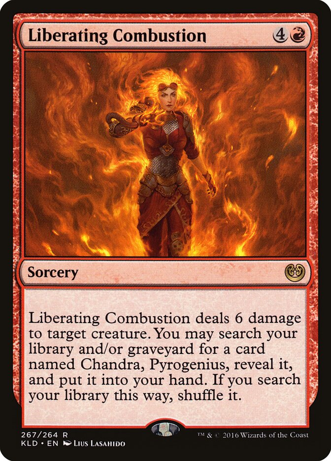 Liberating Combustion (267) - Kaladesh (KLD)