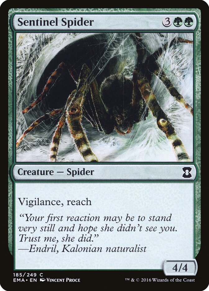 Sentinel Spider (185) - Eternal Masters (EMA)