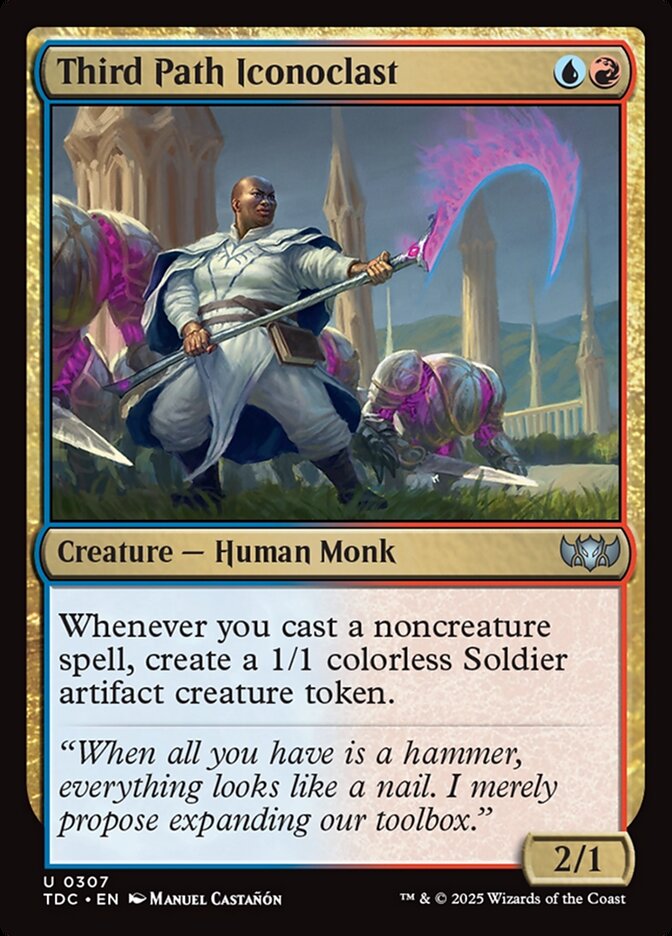 Third Path Iconoclast (307) - Tarkir: Dragonstorm Commander (TDC)