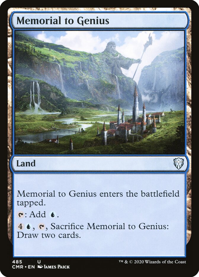 Memorial to Genius (485) - Commander Legends (CMR)