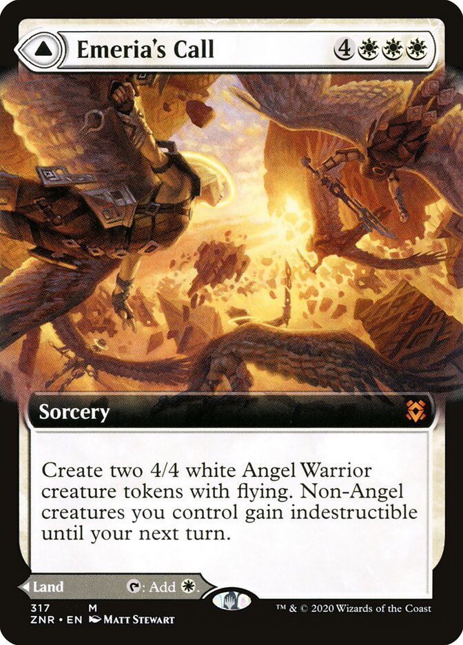 Emeria's Call // Emeria, Shattered Skyclave (317) - Zendikar Rising (ZNR)