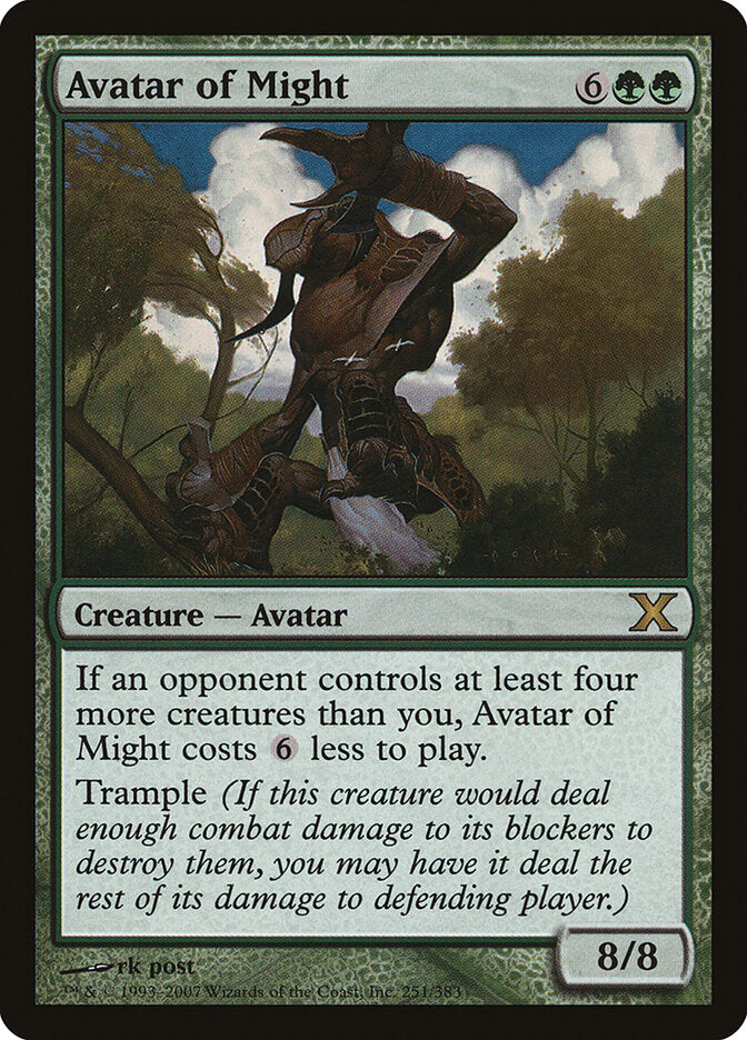 Avatar of Might (251) - Tenth Edition (10E)