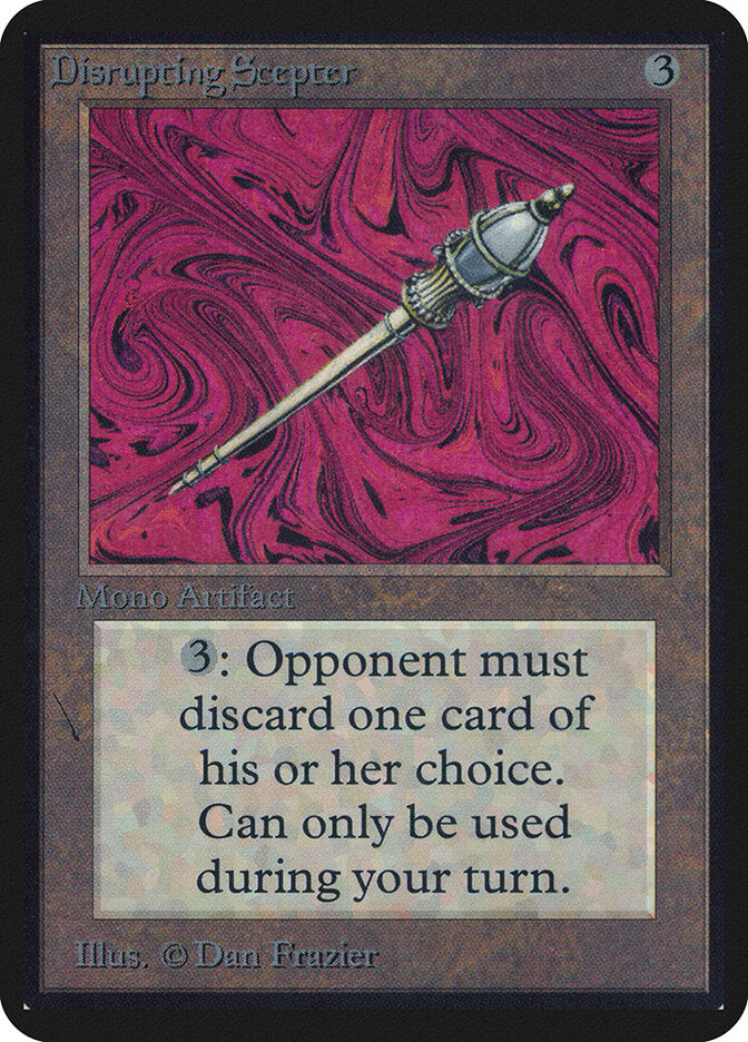 Disrupting Scepter (242) - Limited Edition Alpha (LEA)
