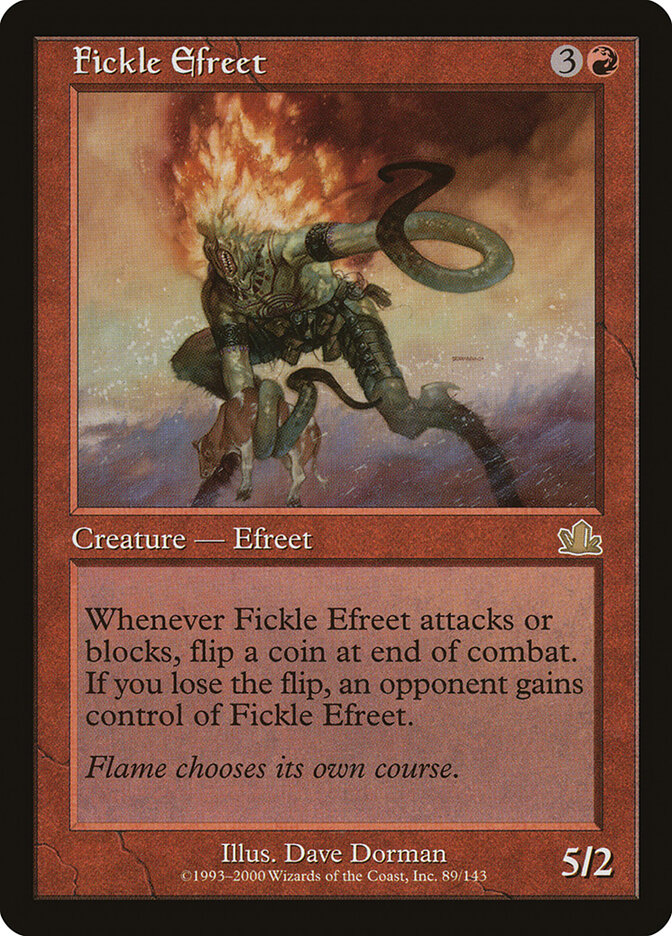 Fickle Efreet (89) - Prophecy (PCY)