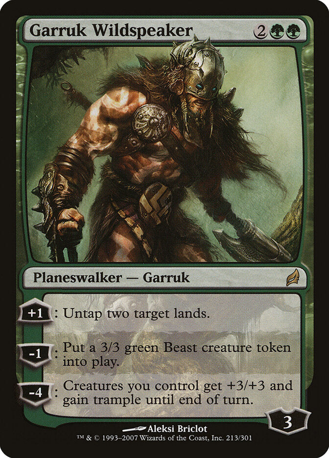 Garruk Wildspeaker (213) - Lorwyn (LRW)