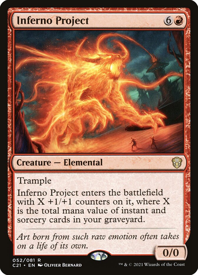 Inferno Project (52) - Commander 2021 (C21)