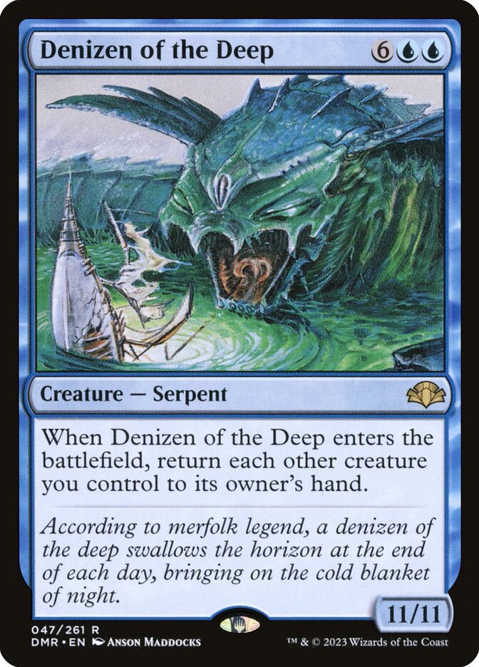 Denizen of the Deep (47) - Dominaria Remastered (DMR)