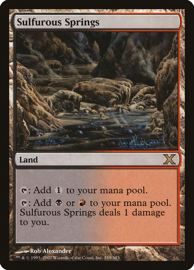 Sulfurous Springs (359) - Tenth Edition (10E)