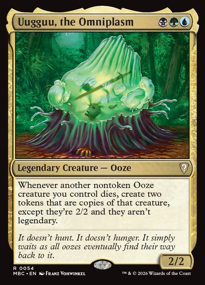 Uugguu, the Omniplasm (54) - Mystery Booster Commander Edition (MBC)