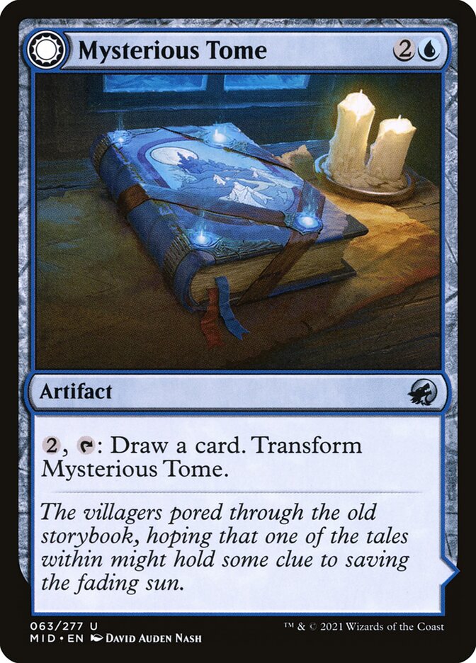 Mysterious Tome // Chilling Chronicle (63) - Innistrad: Midnight Hunt (MID)