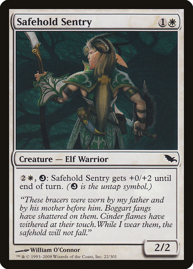 Safehold Sentry (22) - Shadowmoor (SHM)